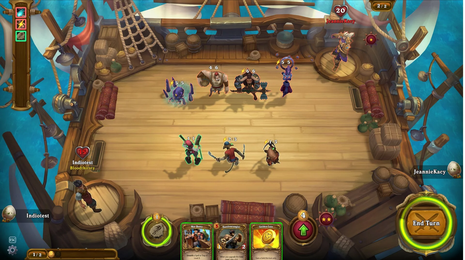 Изображение игры: Runeverse: Sea Brawls