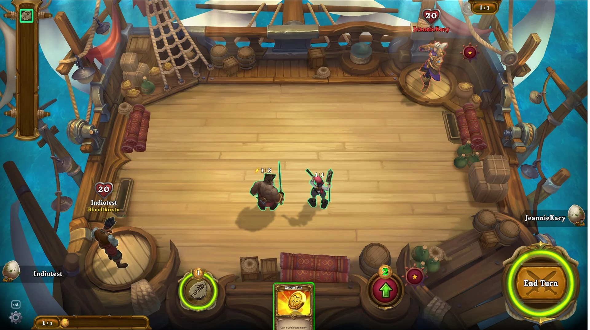 Изображение игры: Runeverse: Sea Brawls