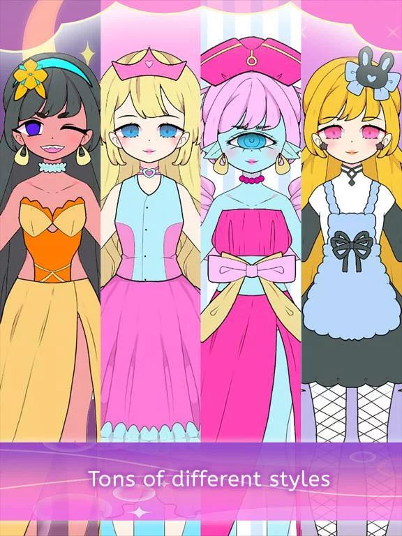 Изображение игры: Princess Girl - Avatar Maker