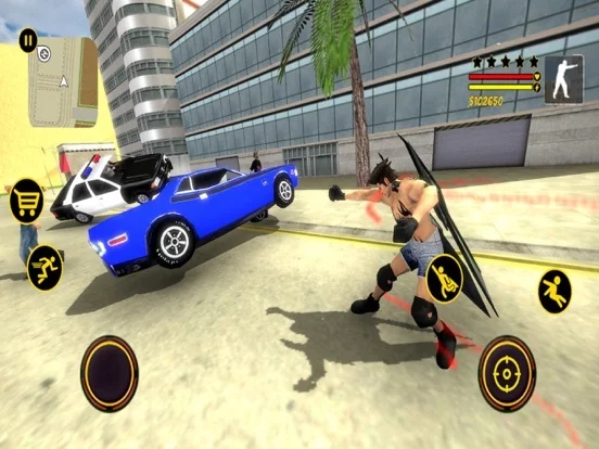 Изображение игры: Flying Falcon hero Simulator