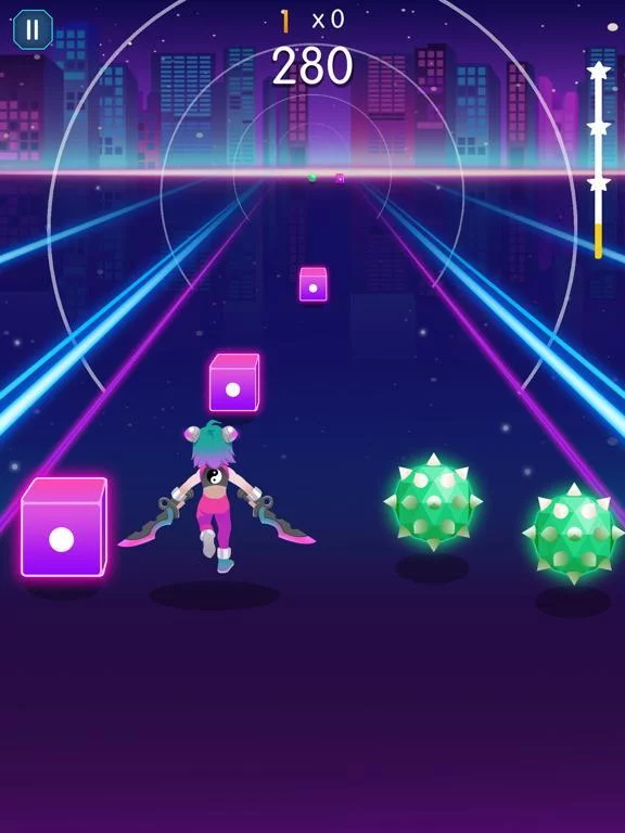 Изображение игры: Music Blade