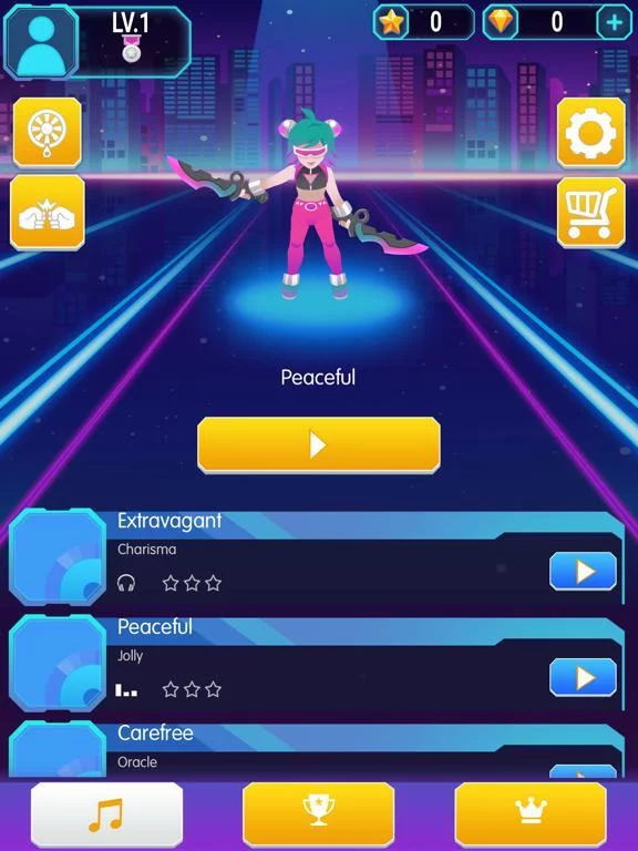 Изображение игры: Music Blade