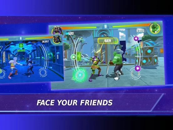 Изображение игры: Superheroes Music Fighting Games