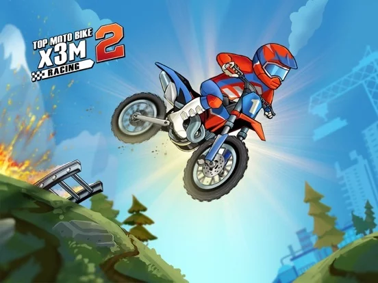 Изображение игры: Top Moto Bike: Offroad Racing