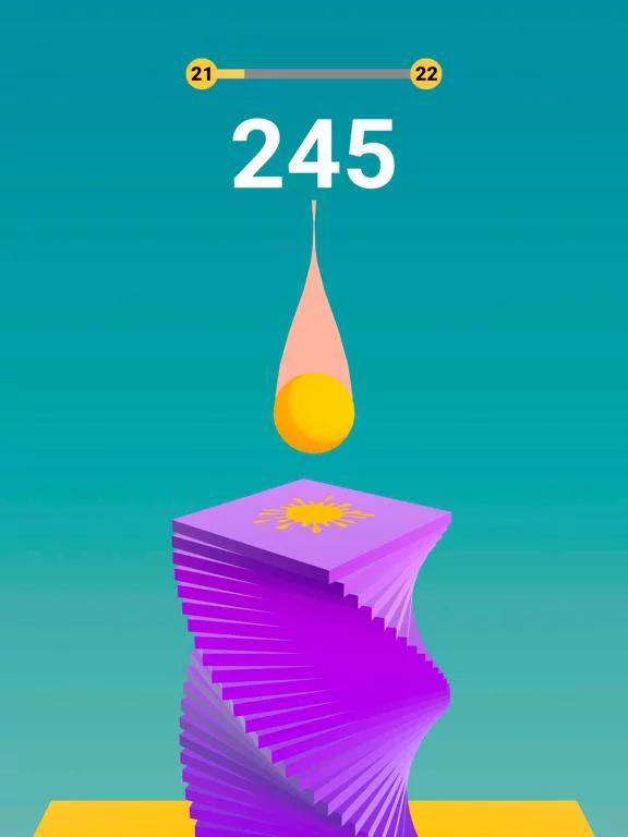Изображение игры: Crusher Stack: Jump up 3D Ball