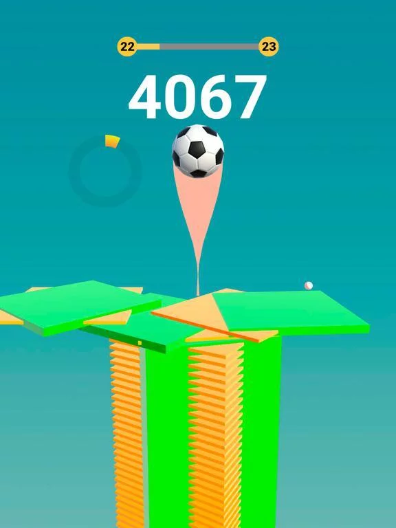 Изображение игры: Crusher Stack: Jump up 3D Ball