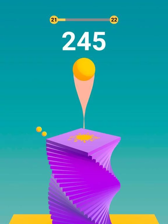 Изображение игры: Crusher Stack: Jump up 3D Ball