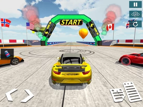 Изображение игры: Mega Crazy Car Stunts