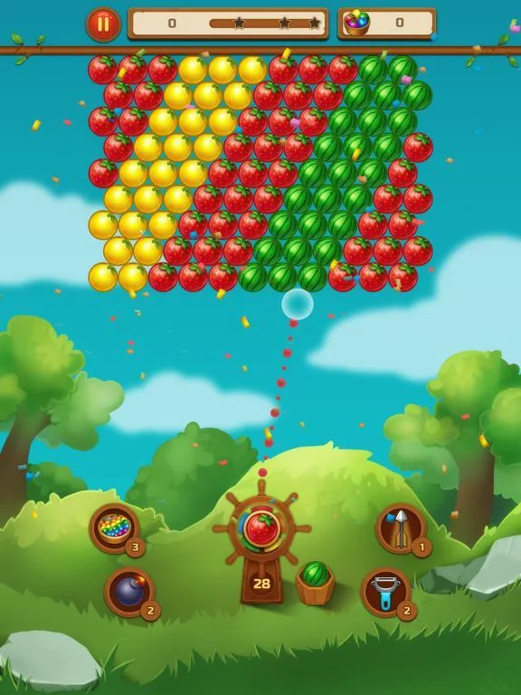 Изображение игры: Bubble Shooter Fruits BlastPop