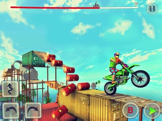 Изображение игры: Bike Stunt Race Master 3d Race