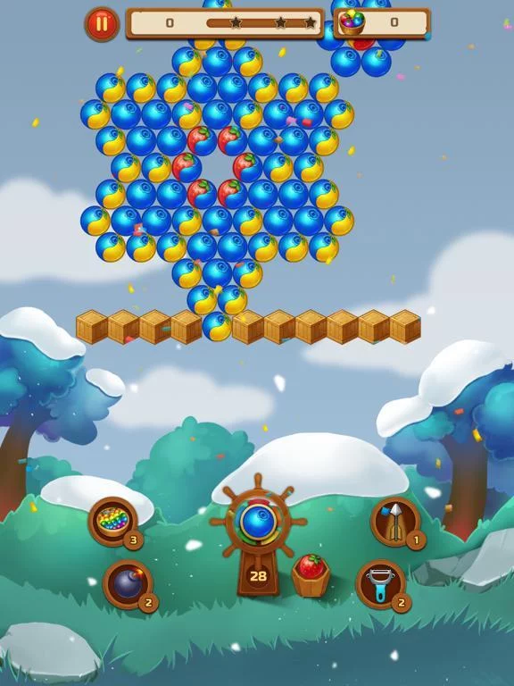 Изображение игры: Bubble Shooter Fruits BlastPop