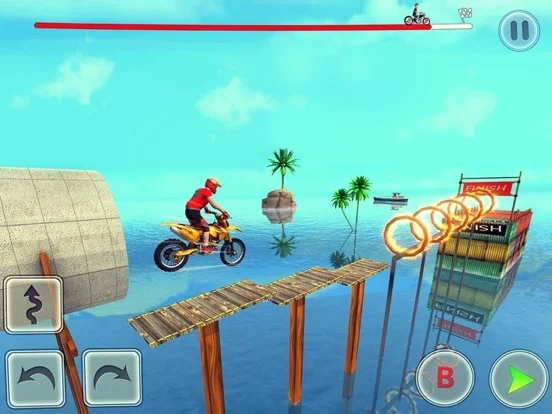 Изображение игры: Bike Stunt Race Master 3d Race