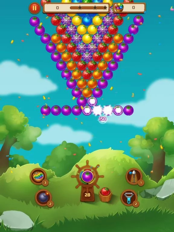 Изображение игры: Bubble Shooter Fruits BlastPop