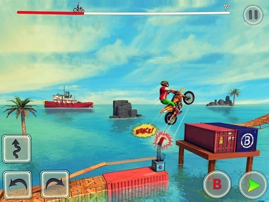Изображение игры: Bike Stunt Race Master 3d Race