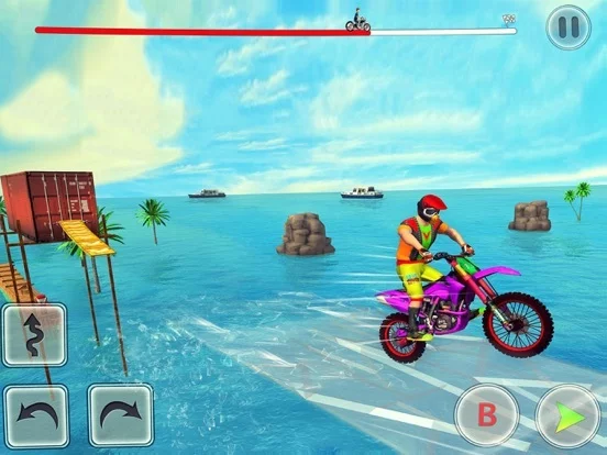 Изображение игры: Bike Stunt Race Master 3d Race