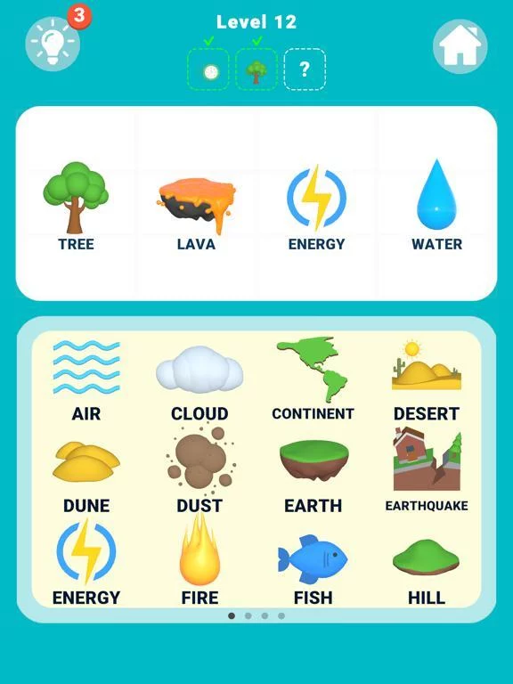 Изображение игры: Elements Merge