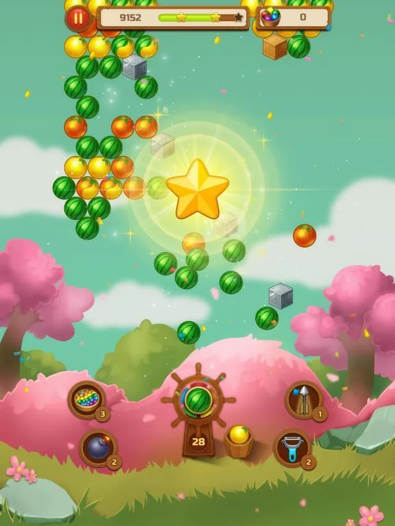 Изображение игры: Bubble Shooter Fruits BlastPop