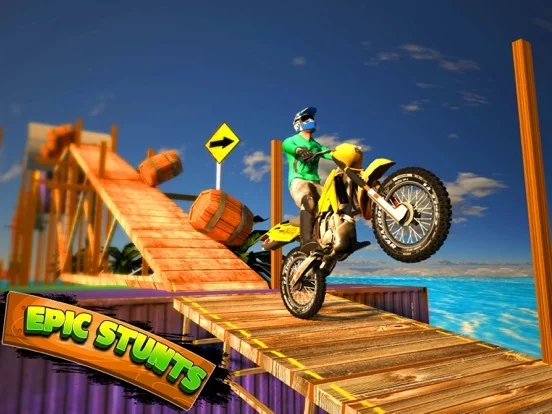 Изображение игры: Bike Stunt Race Master 3d Race