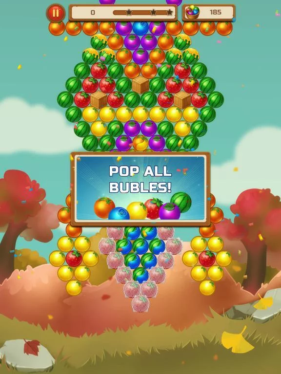 Изображение игры: Bubble Shooter Fruits BlastPop
