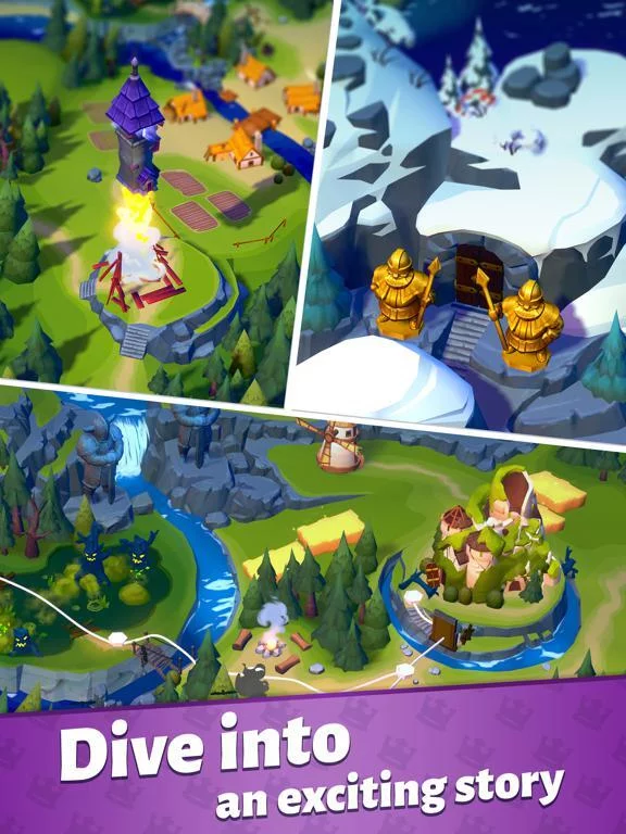 Изображение игры: Merge Master: Adventure Merger