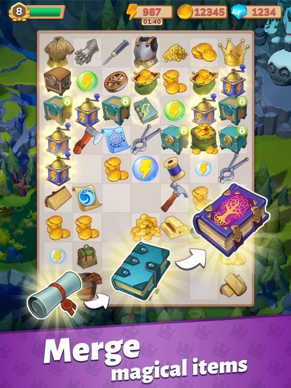 Изображение игры: Merge Master: Adventure Merger