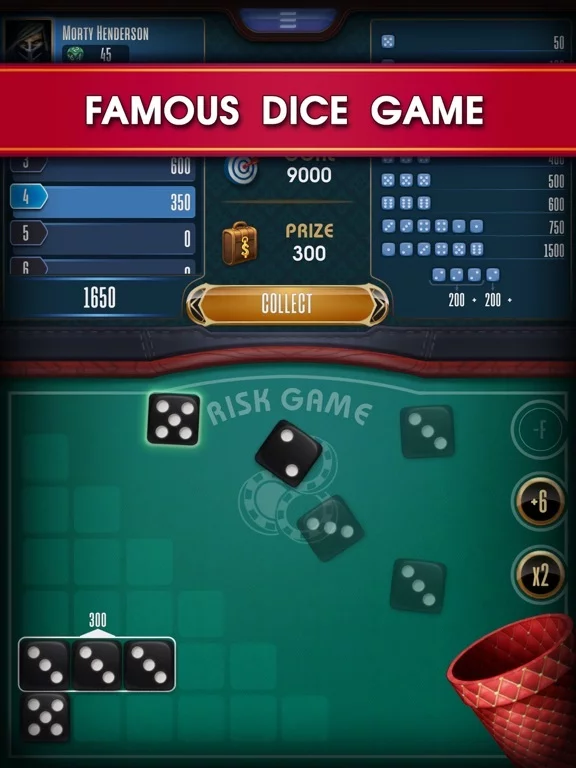 Изображение игры: Farkle online -10000 Dice Game