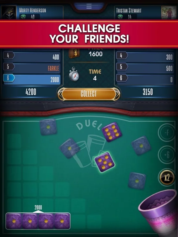 Изображение игры: Farkle online -10000 Dice Game