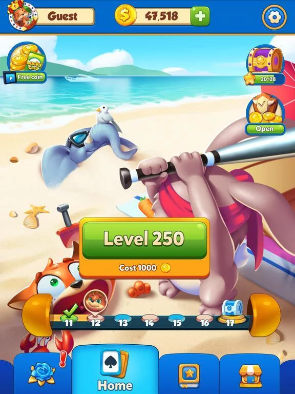 Изображение игры: Solitaire Tripeaks Travel