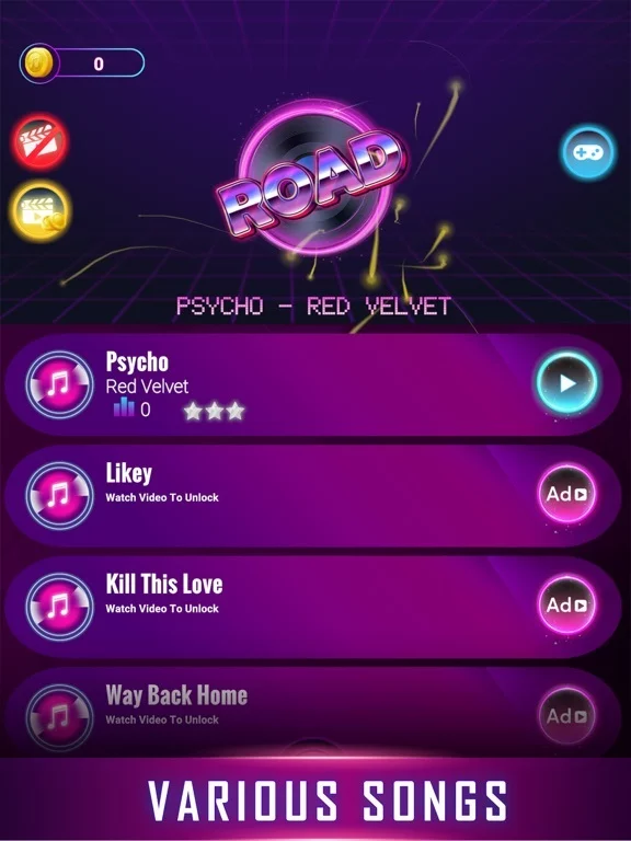 Изображение игры: Kpop Road - Ball Dance Tiles