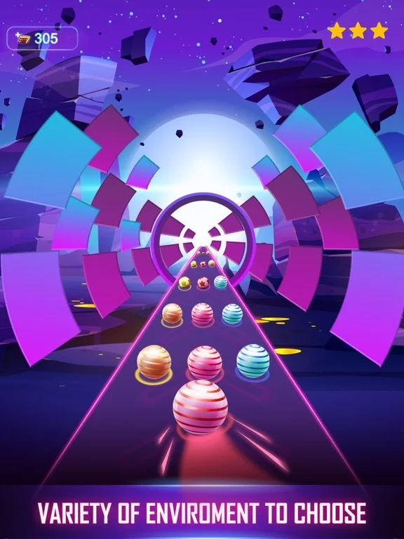 Изображение игры: Kpop Road - Ball Dance Tiles
