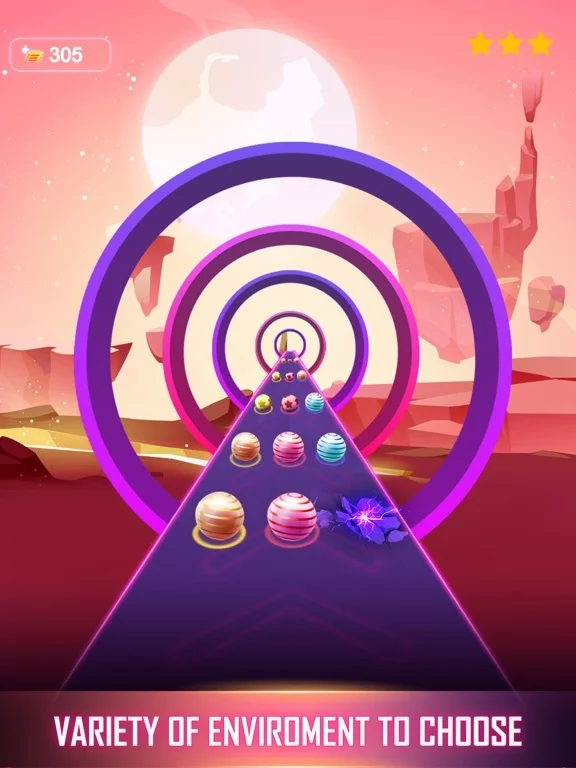 Изображение игры: Kpop Road - Ball Dance Tiles