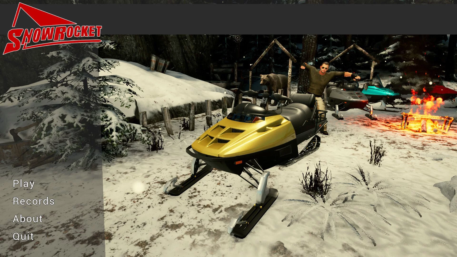 Изображение игры: SnowRocket