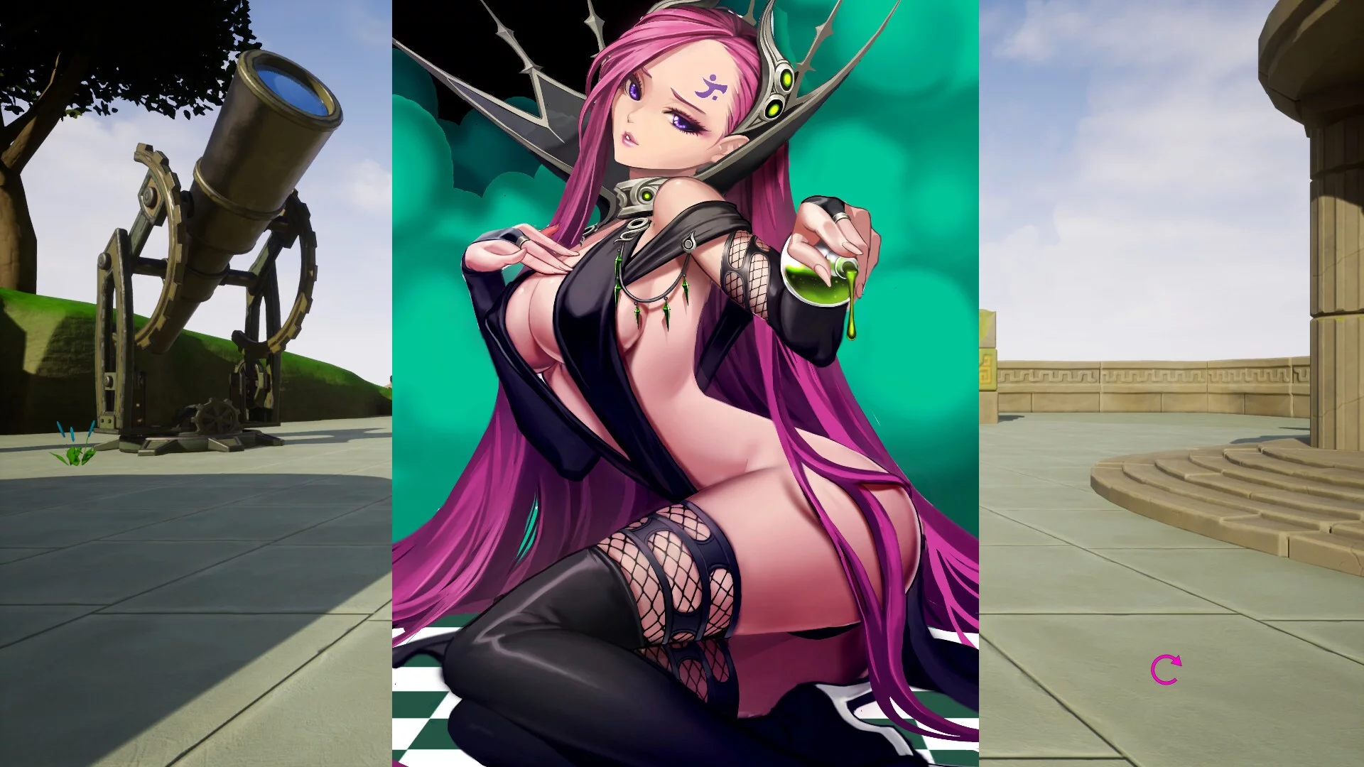 Изображение игры: Anime Fantasy Jigsaw Puzzle 3D