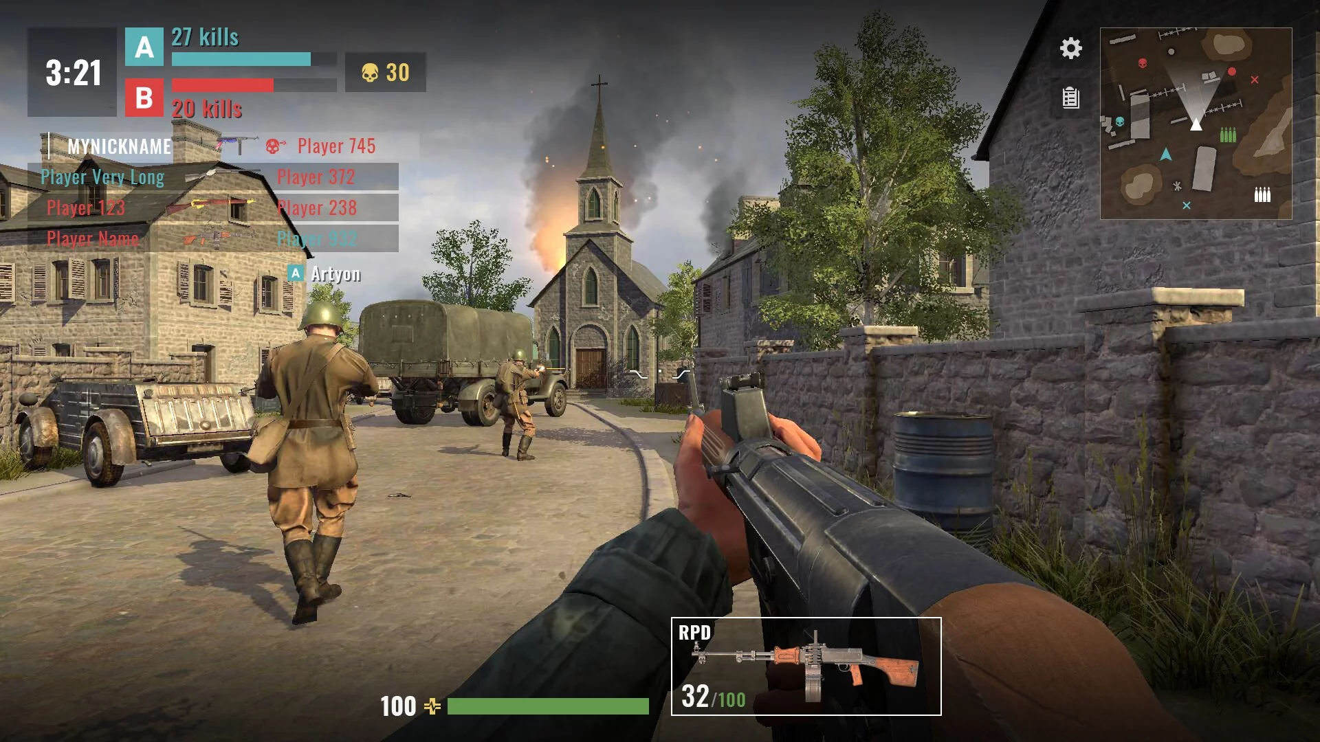 Изображение игры: Ghosts of War: Battle Royale WW2 Shooting games