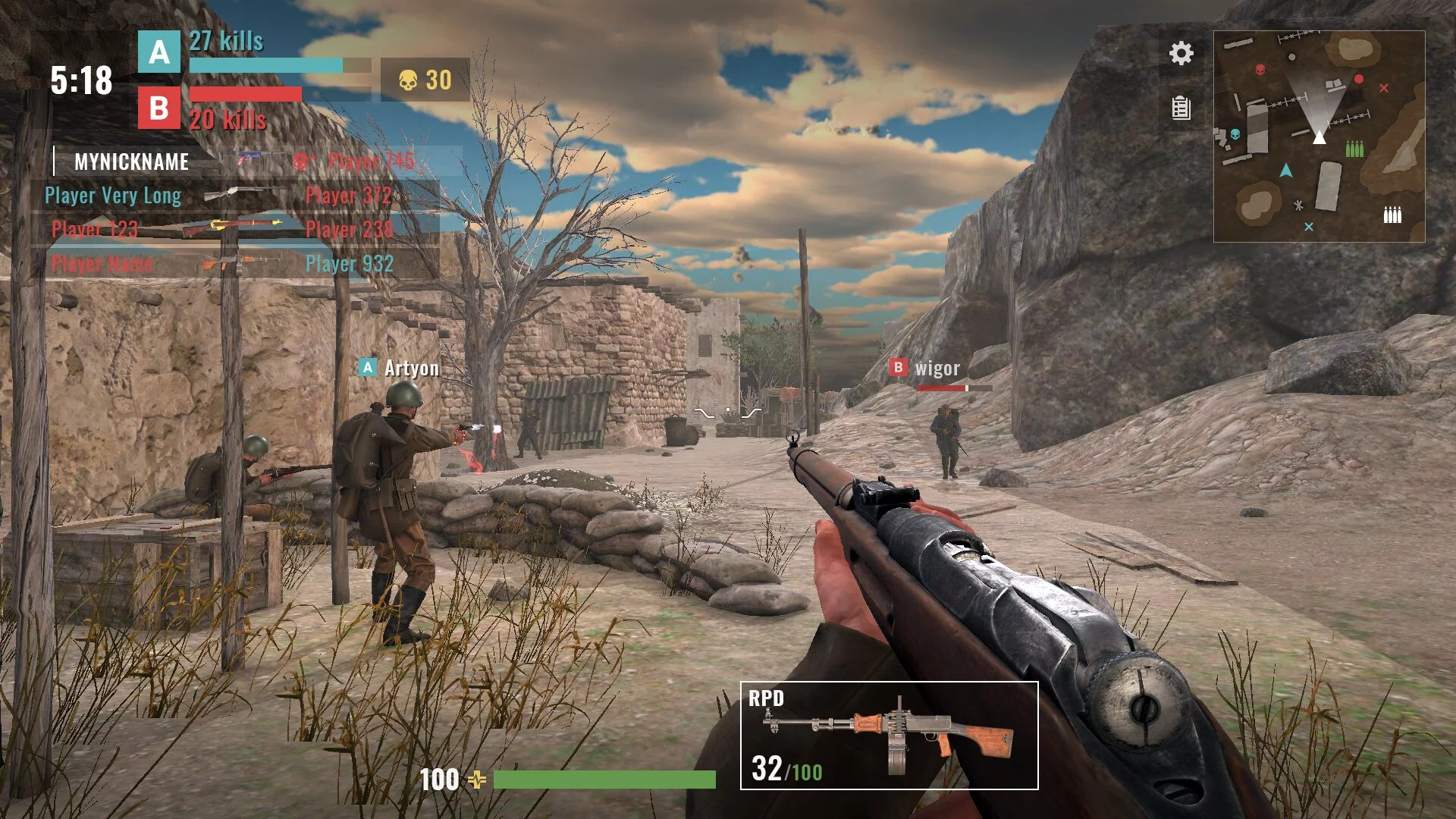 Изображение игры: Ghosts of War: Battle Royale WW2 Shooting games