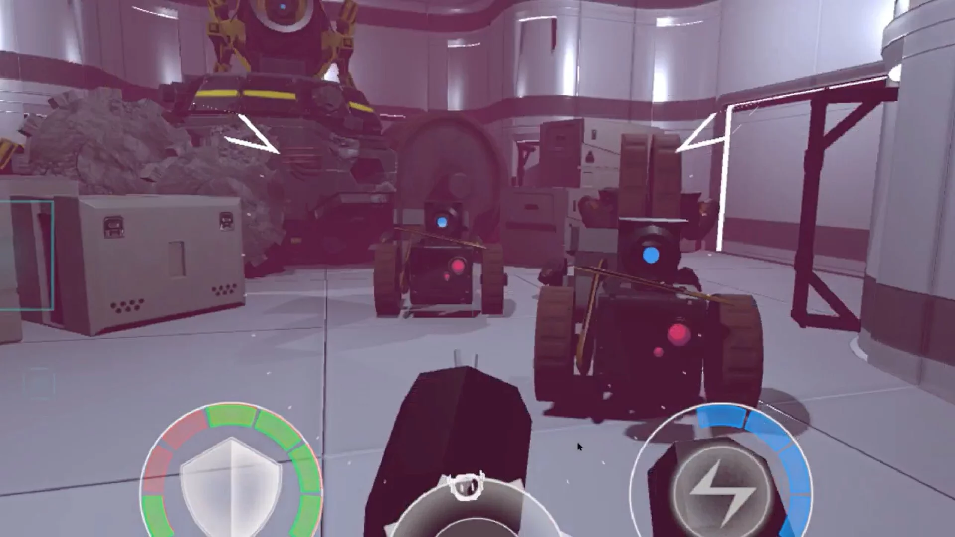 Изображение игры: Break Robots VR