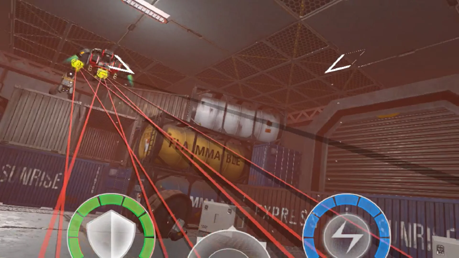 Изображение игры: Break Robots VR