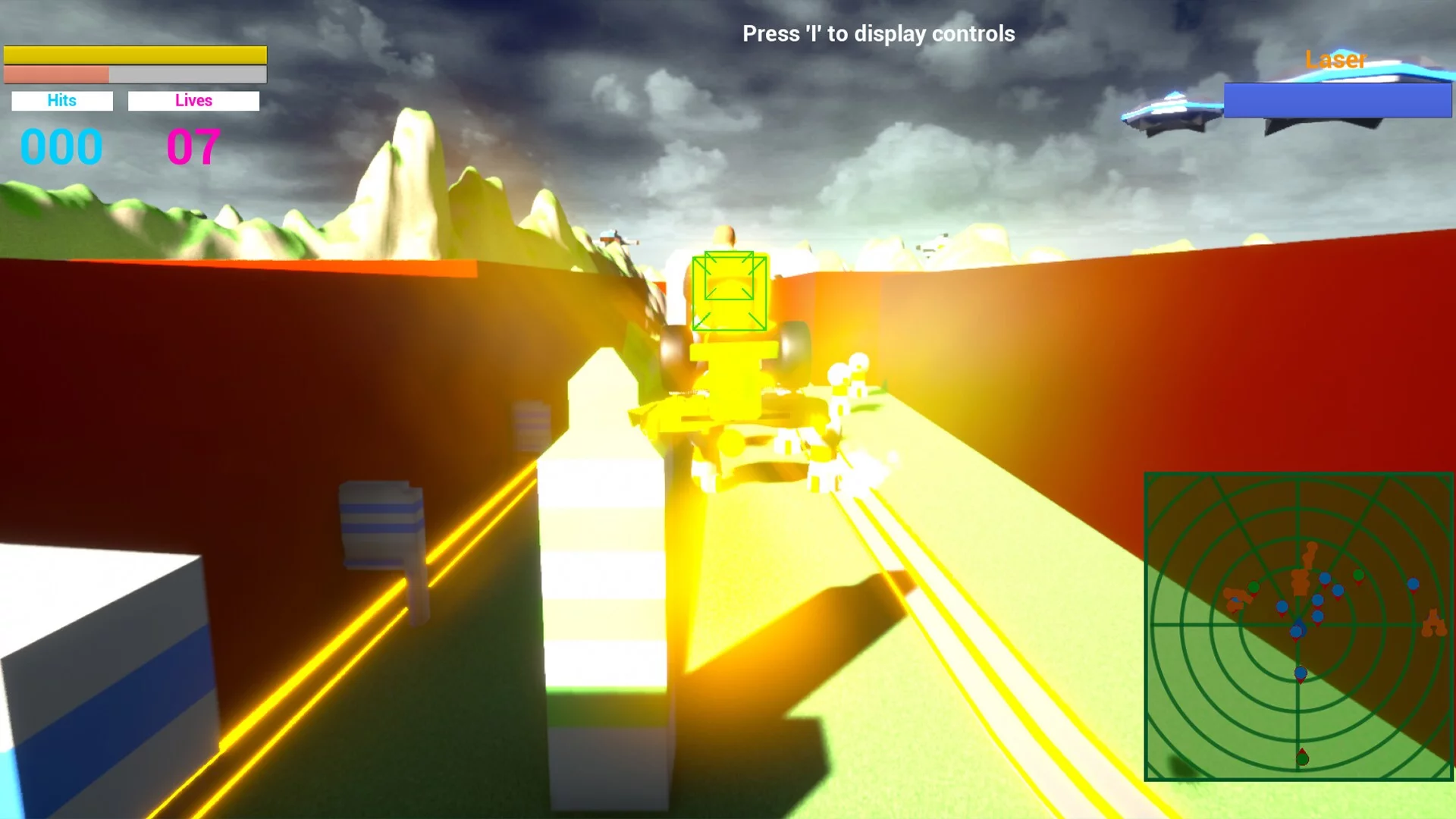 Изображение игры: Lawnmower Game: Space Fight