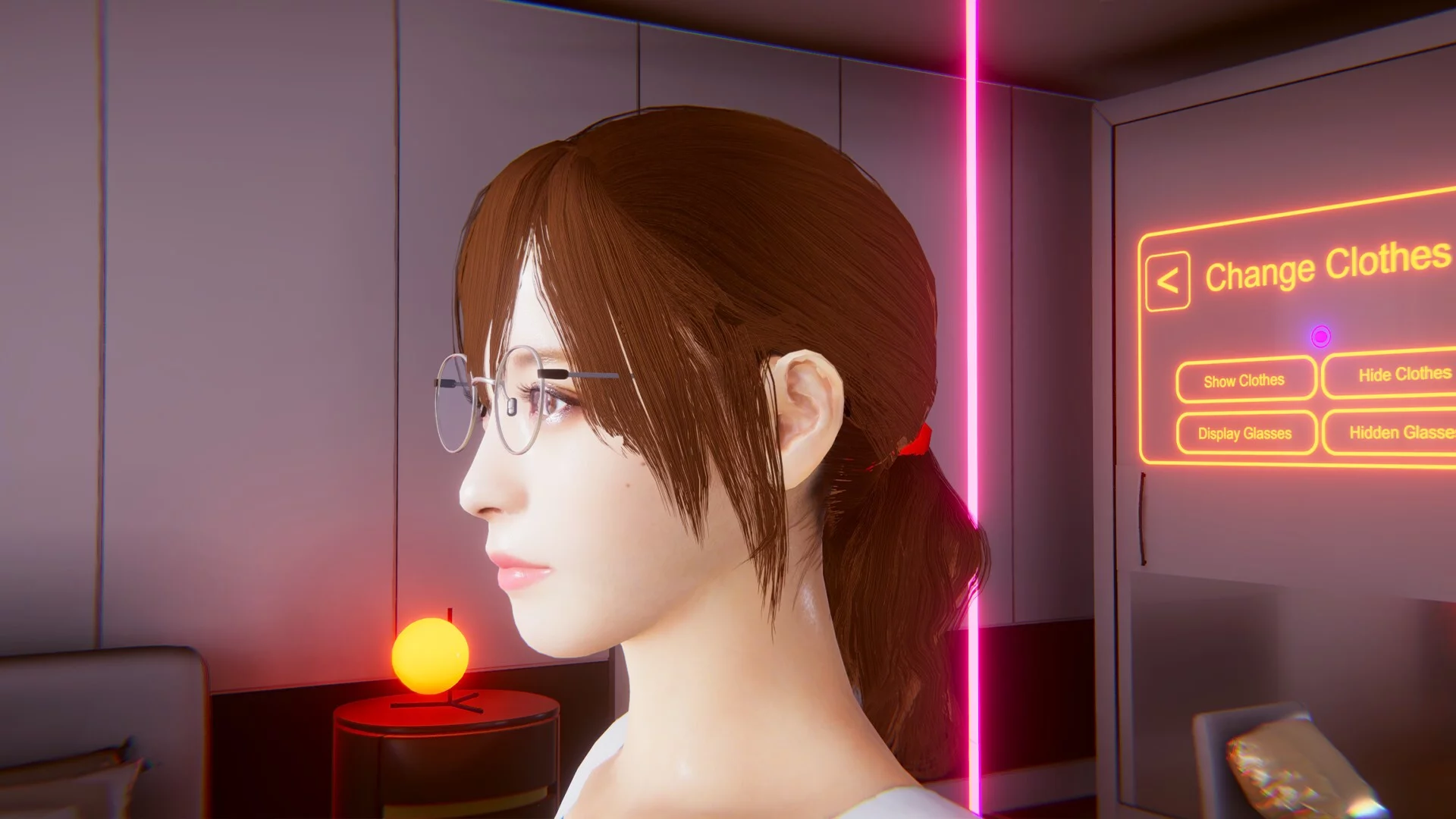 Изображение игры: Virtual world-Digital girl