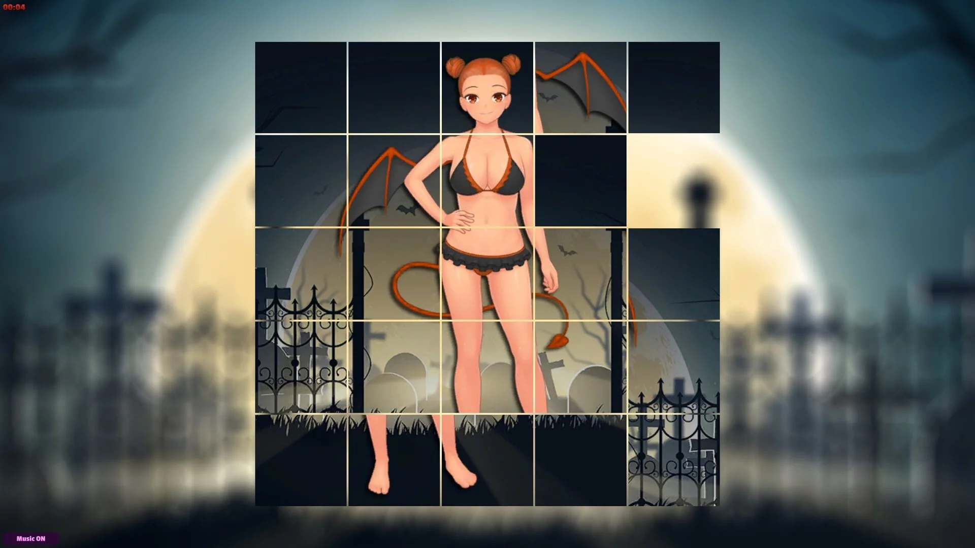 Изображение игры: Adult Puzzles - Hentai Halloween