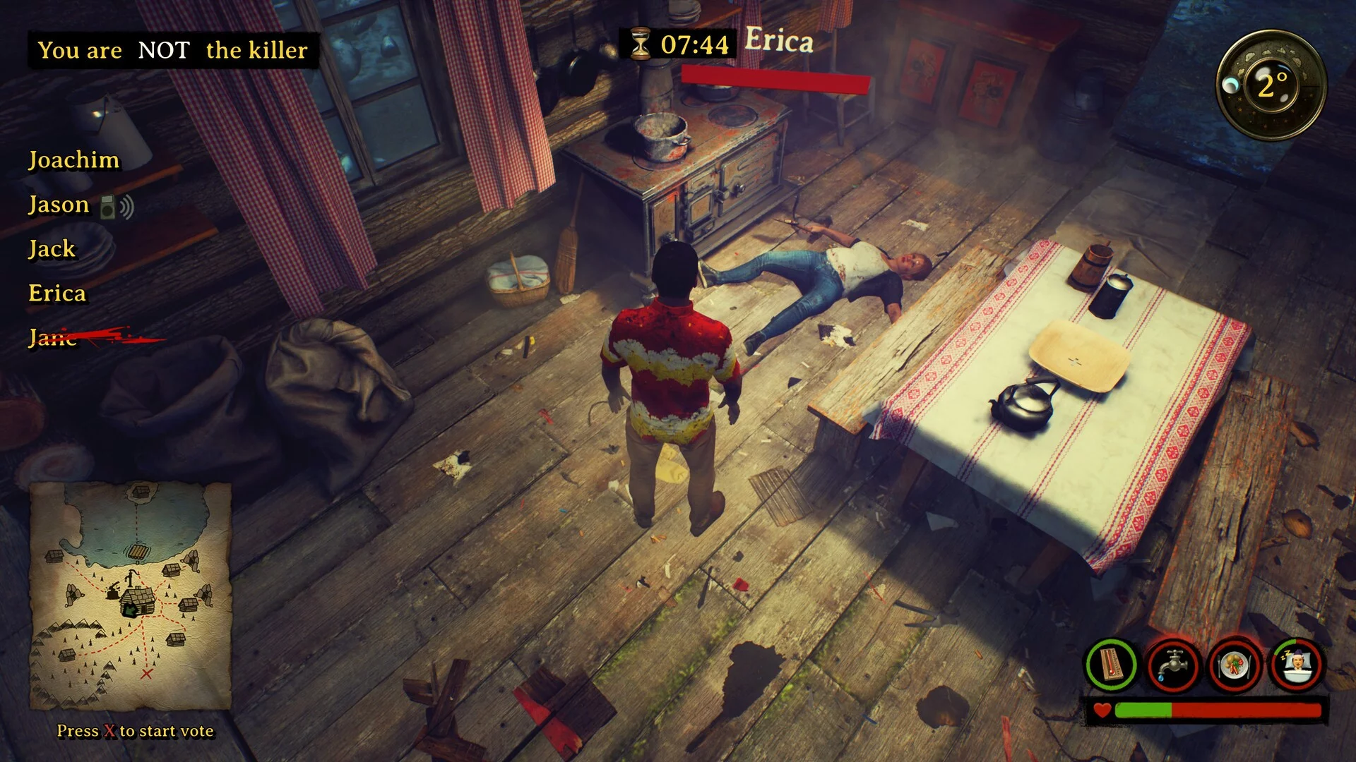 Изображение игры: Killer in the cabin