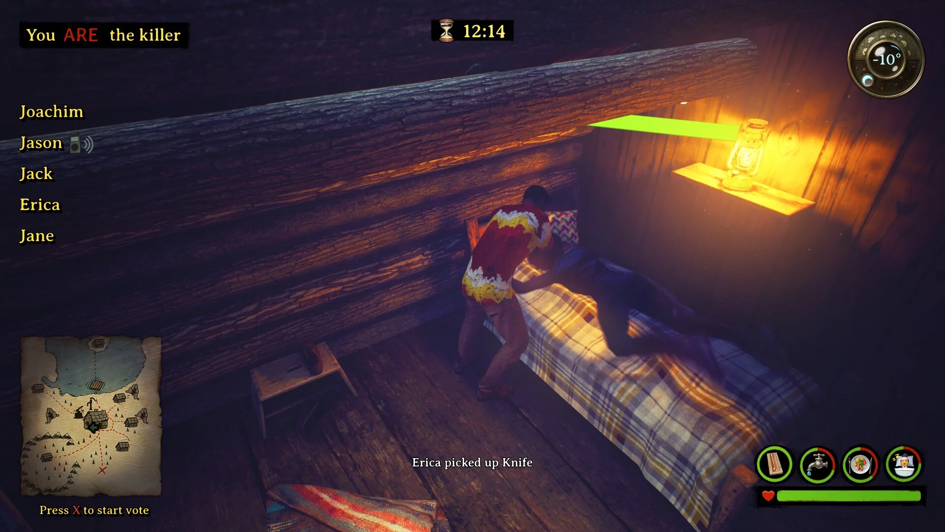 Изображение игры: Killer in the cabin