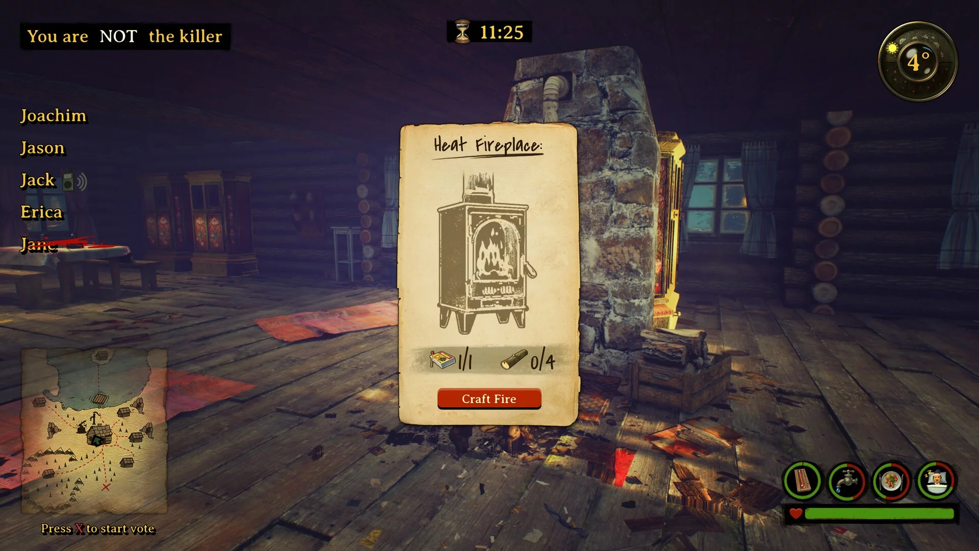 Изображение игры: Killer in the cabin