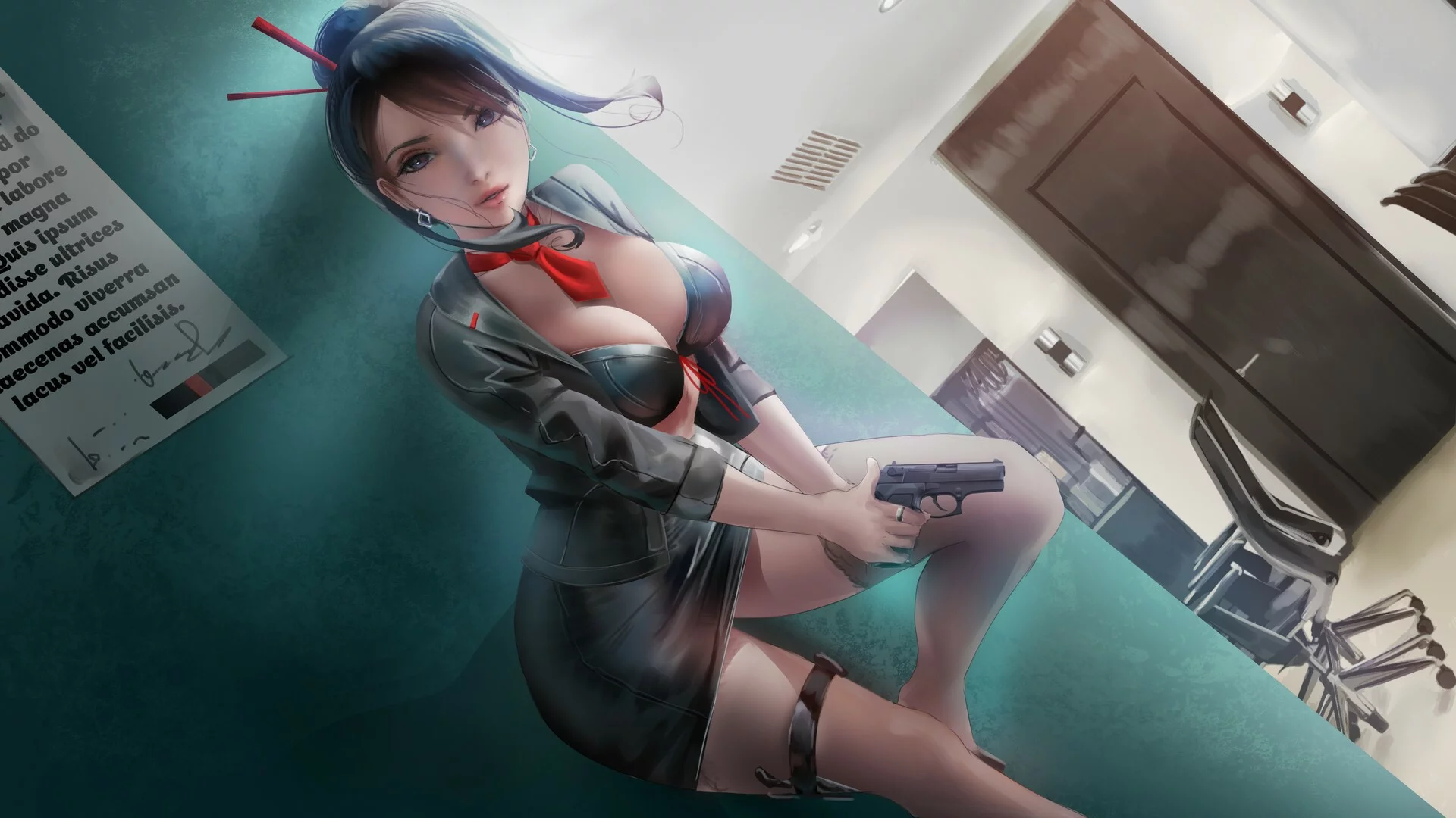 Изображение игры: Work And Girls