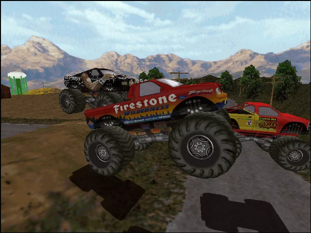 Изображение игры: Monster Truck Madness 2