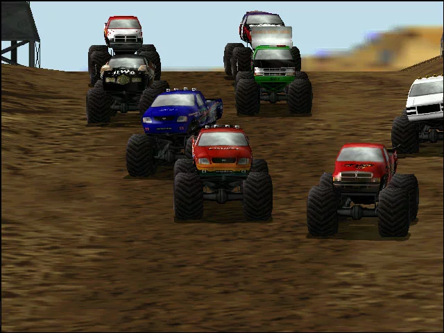 Изображение игры: Monster Truck Madness 2