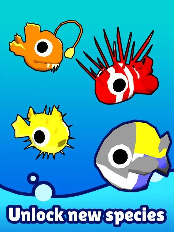 Изображение игры: Idle Aquarium: Fish Tank Zoo