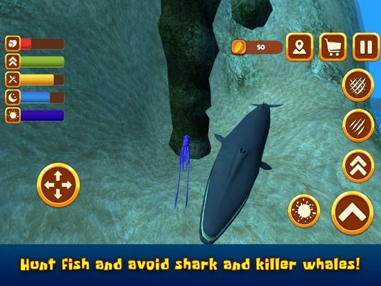 Изображение игры: Squid Survival Simulator: Sea Animal Life 3D