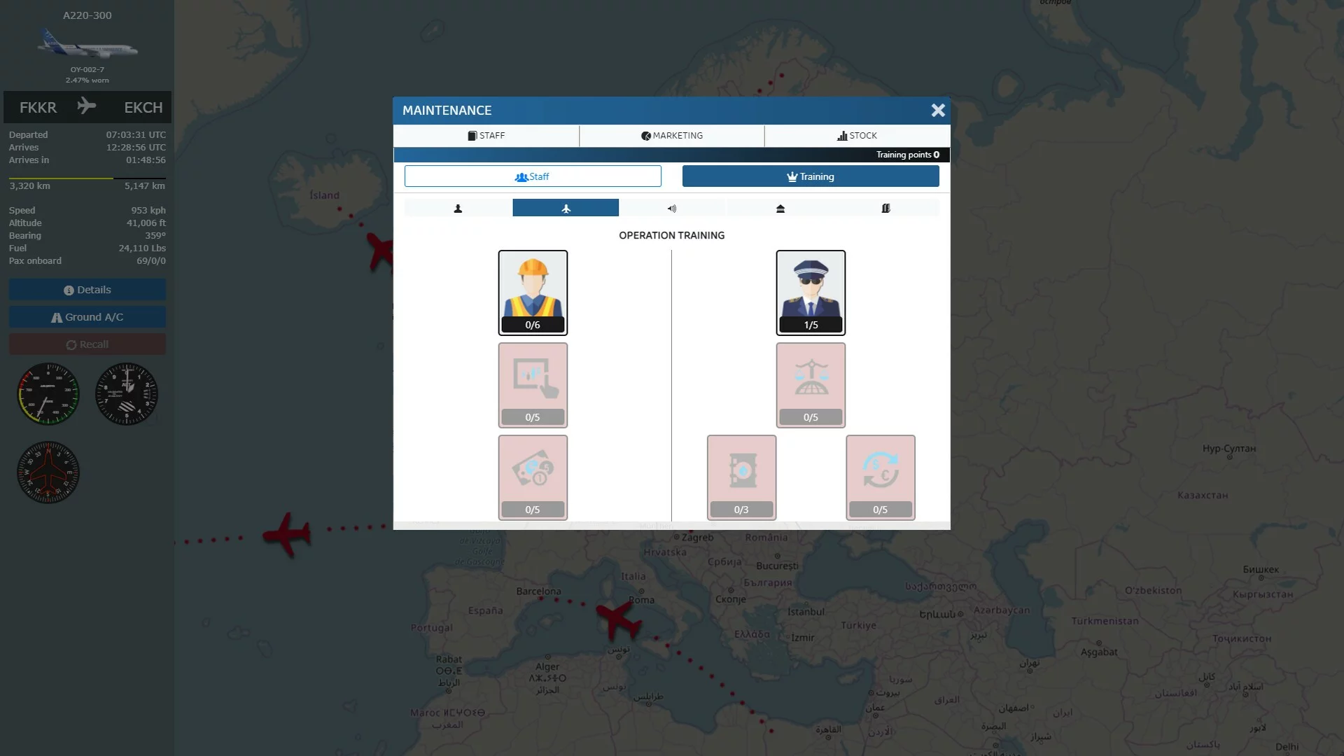 Изображение игры: Airline Manager 4