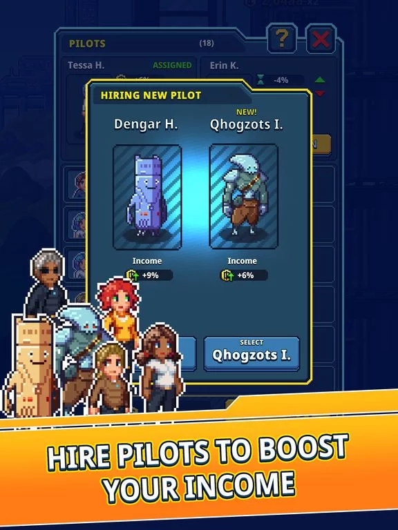 Изображение игры: Idle Space: Tycoon